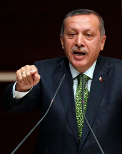 رئيس الوزراء التركي رجب طيب أردوغان (أ ف ب)