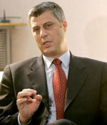 رئيس وزراء كوسوفو هاشم تاجي (أ ب)