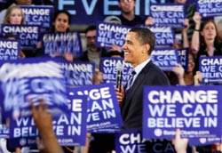 مبارزة إعلانيّة بين أوباما وكلينتون قبل «بنسلفانيا»