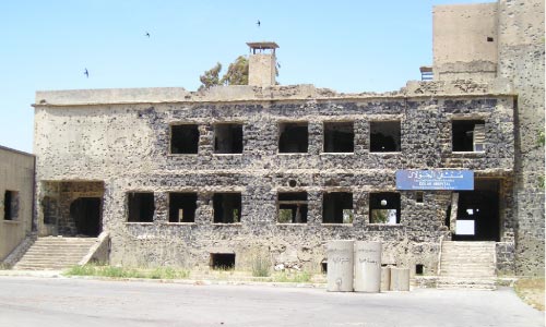 مستشفى الجولان شاهد على التدمير الإسرائيلي في العام 1973