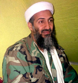 صورة لبن لادن تعود إلى العام 1998 (رحيم الله يوسفزاي ــ أ ب) 