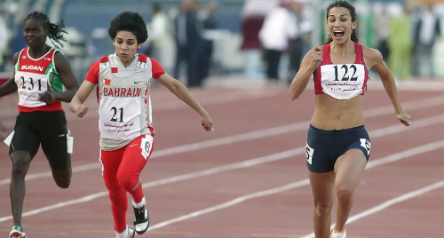 أعطت مقررات المؤتمر حيّزاً واسعاً لرياضة المرأة العربية (أرشيف)