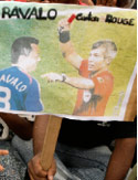 راجولينا يرفع البطاقة الحمراء في وجه رافالومانانا ( سيفيوي سيبيكو -  رويترز )