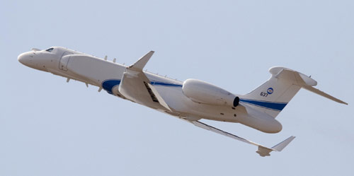 صورة لطائرة «إيتام» التي ادّعت إسرائيل أنّها تستطيع من خلالها أن تتجسّس على إيران (أ ب)