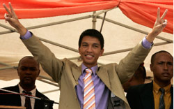 رئيس مدغشقر الجديد، اندريه راجولينا ( سيفيوي سيبيكو - رويترز )