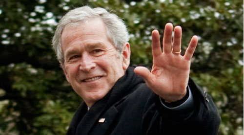 منذ اليوم، سيصبح جورج بوش رئيساً سابقاً (جاشوا روبرتس ـــ رويترز)