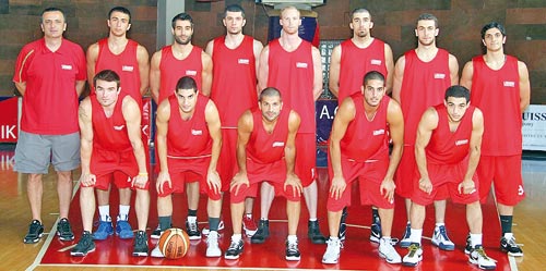 لاعبو منتخب لبنان